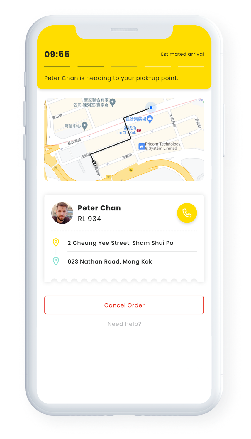 Ride-hailing App showcase