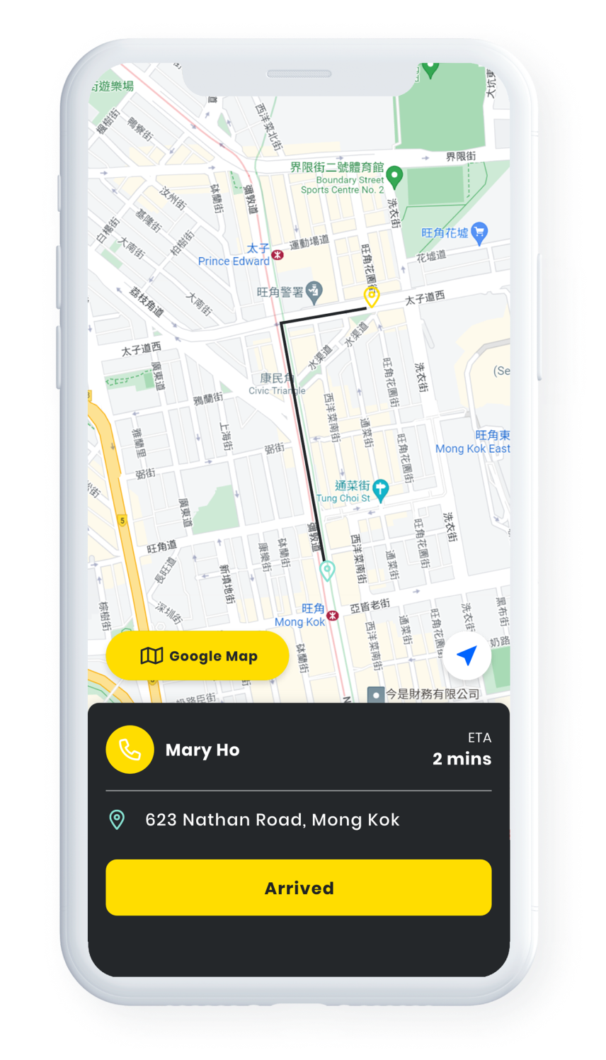 Ride-hailing App Showcase