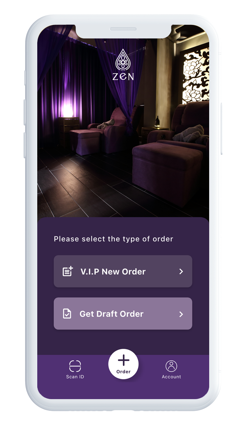 Massage Booking App showcase