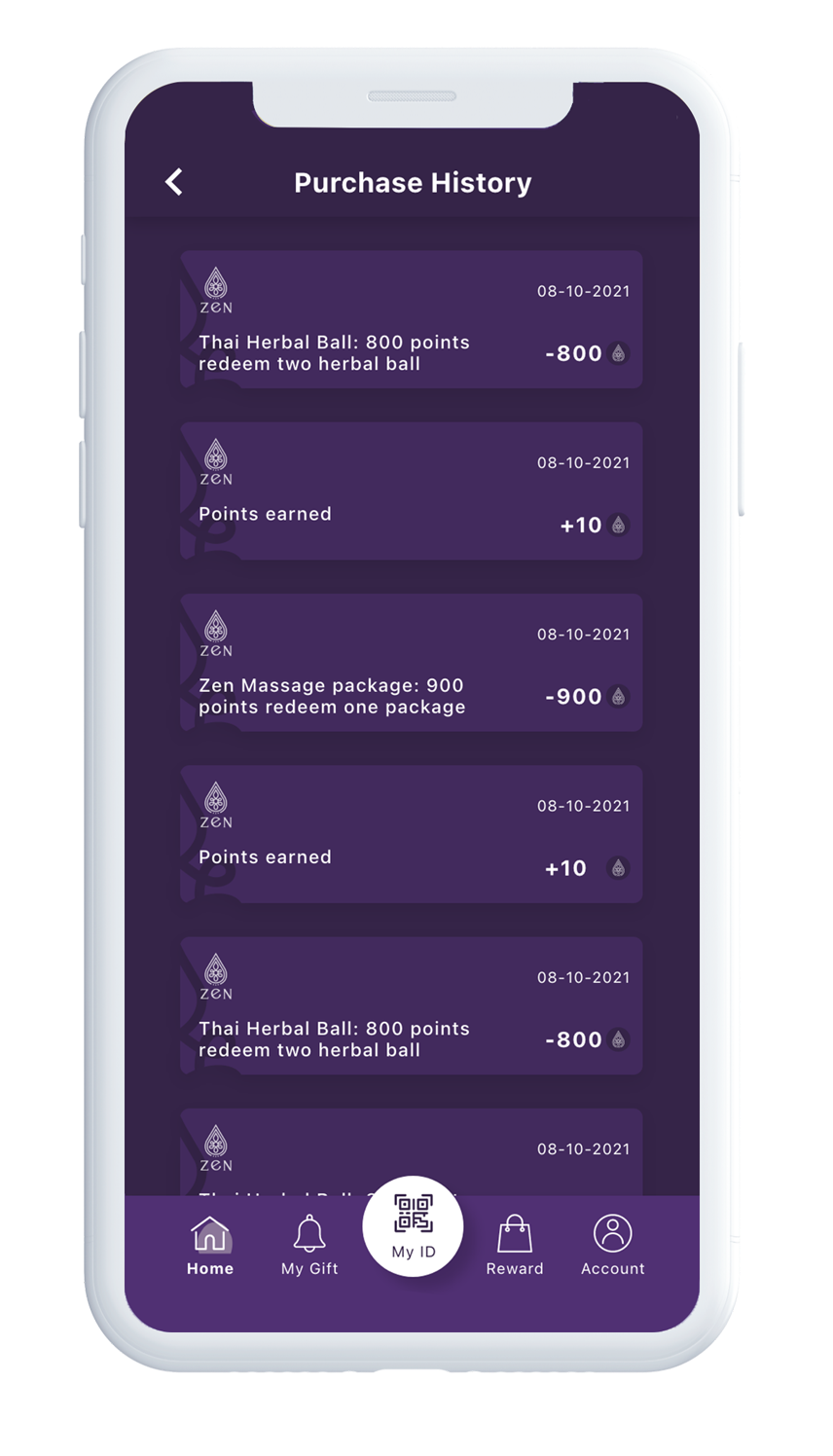 Massage Booking App showcase
